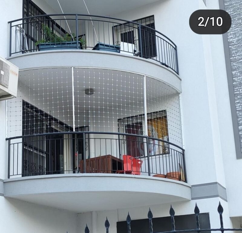Balkon Çelik Güvenlik Filesi - Görsel 12