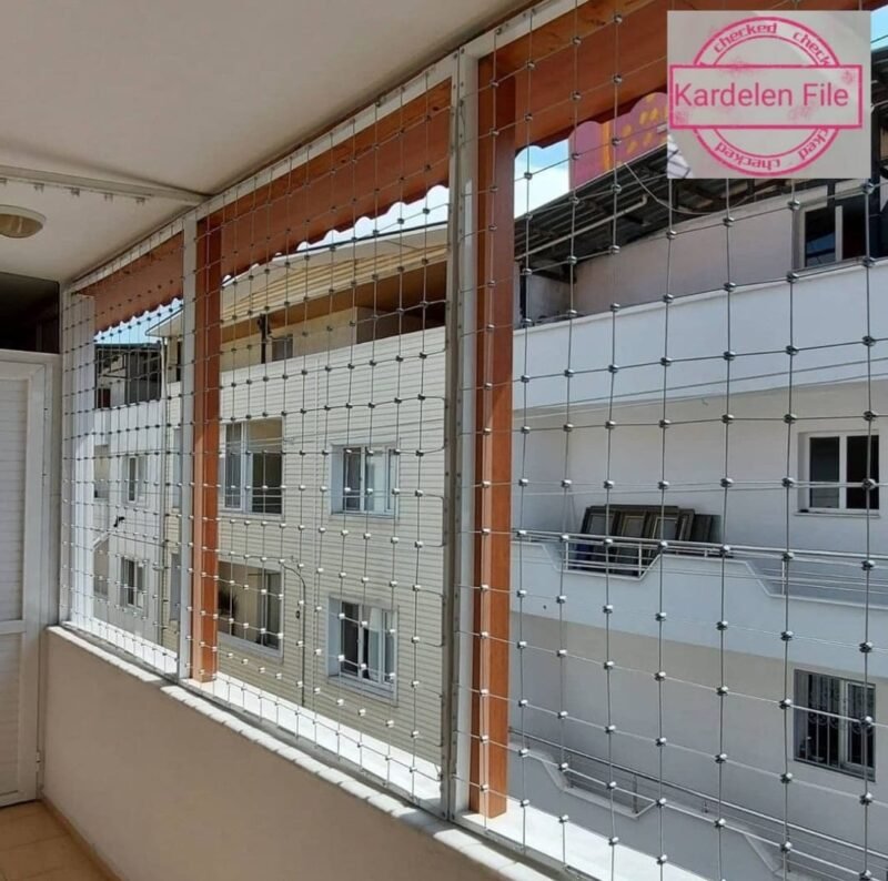Balkon Çelik Güvenlik Filesi - Görsel 13