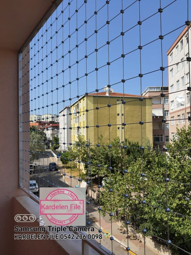 Balkon Çelik Güvenlik Filesi - Görsel 15