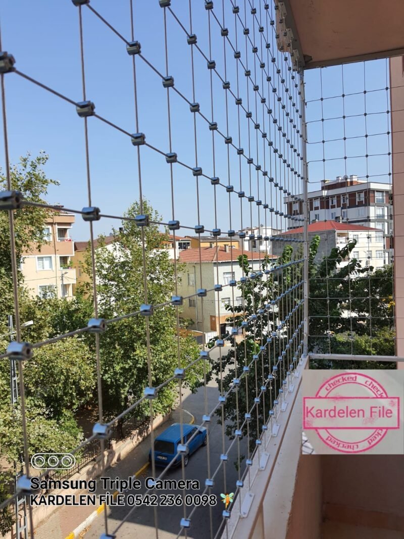 Balkon Çelik Güvenlik Filesi - Görsel 16